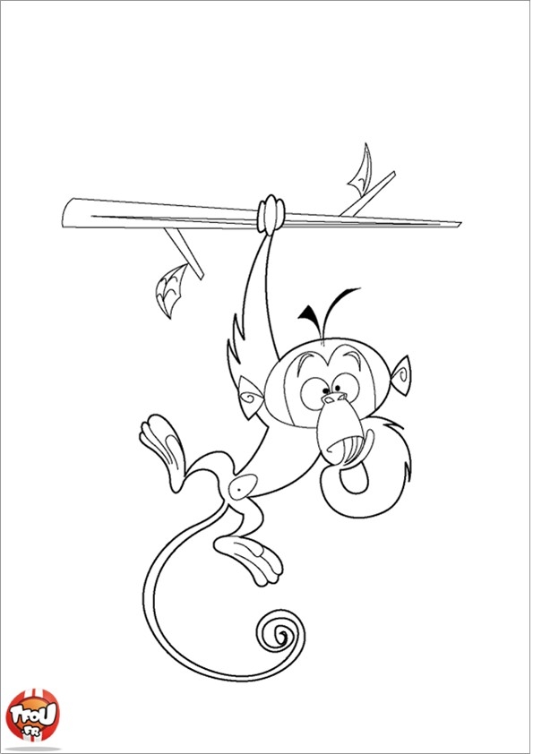 Kolorowanka Małpki - Kreatywna Zabawa dla Dzieci kolorowanka do druku